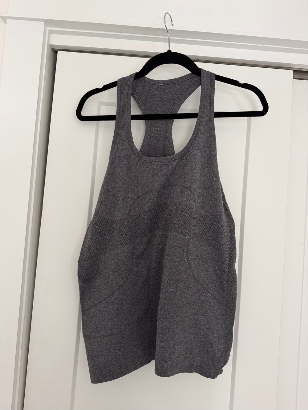 lululemon athletica Heathered Gray Racerback Tank